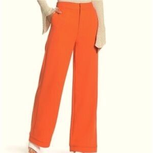 Endless Rose crepe wide leg trousers pants sz S